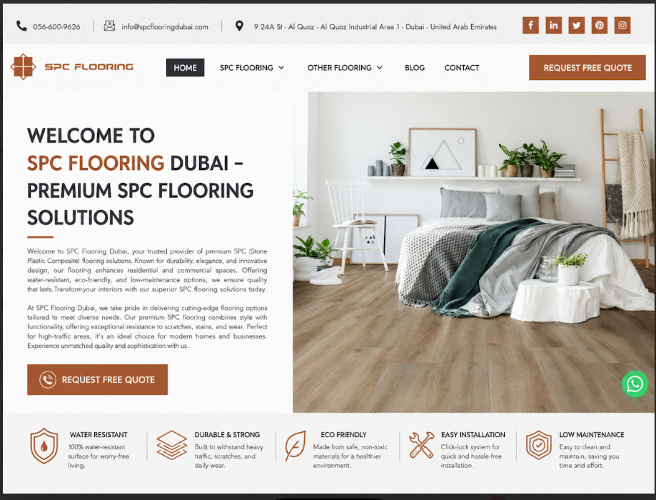 Best SPC Flooring Companies in Dubai for Elegant & Durable Floors