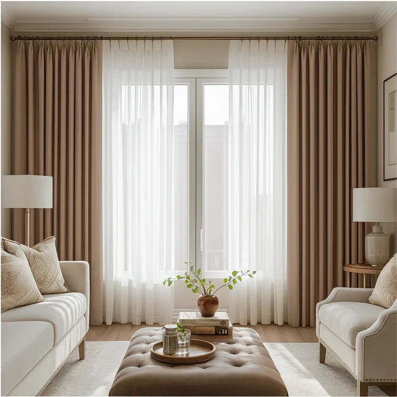 Custom Pleated Curtains