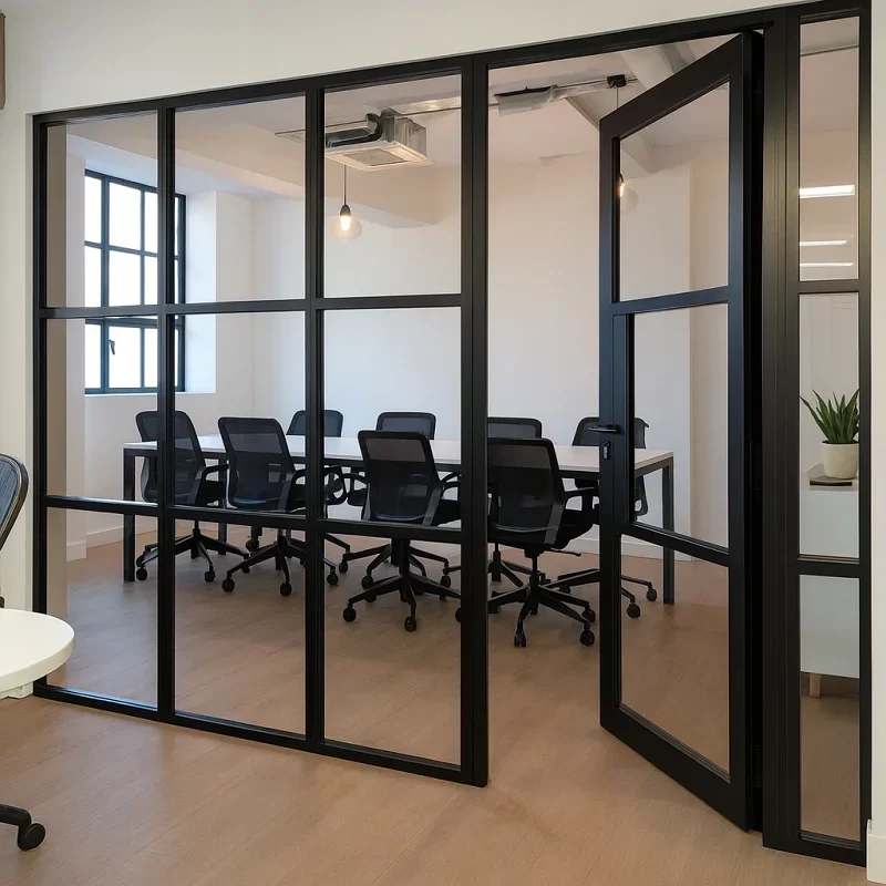 Glass Partitions {Framed Glass Partitions]