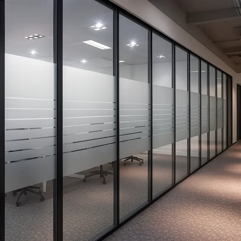Glass Partitions {Frosted Glass Partitions]
