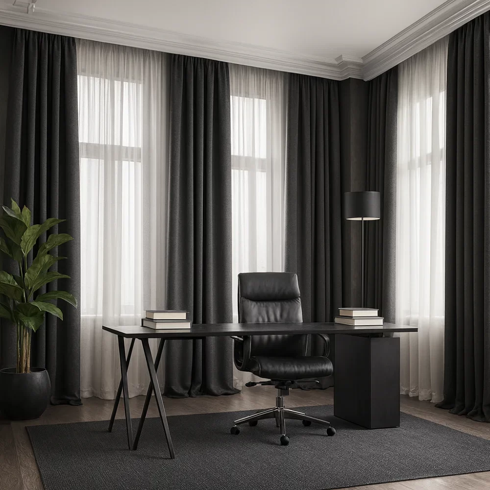 Grey Curtains [Commercial]