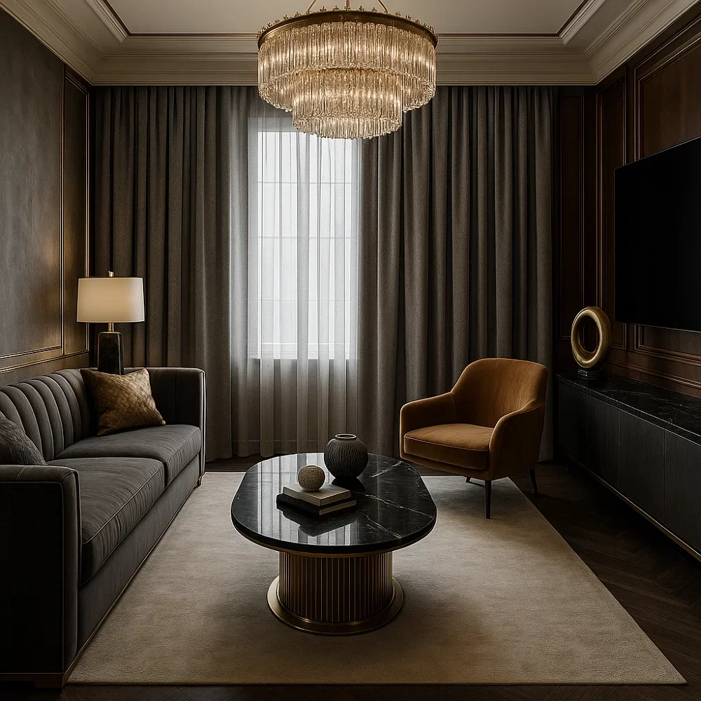 Grey Curtains [Residential]