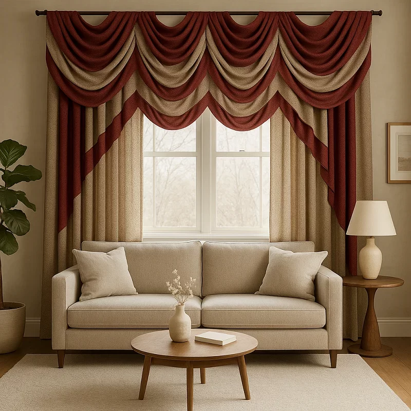 Swag Curtains [Layered Swag Curtains]