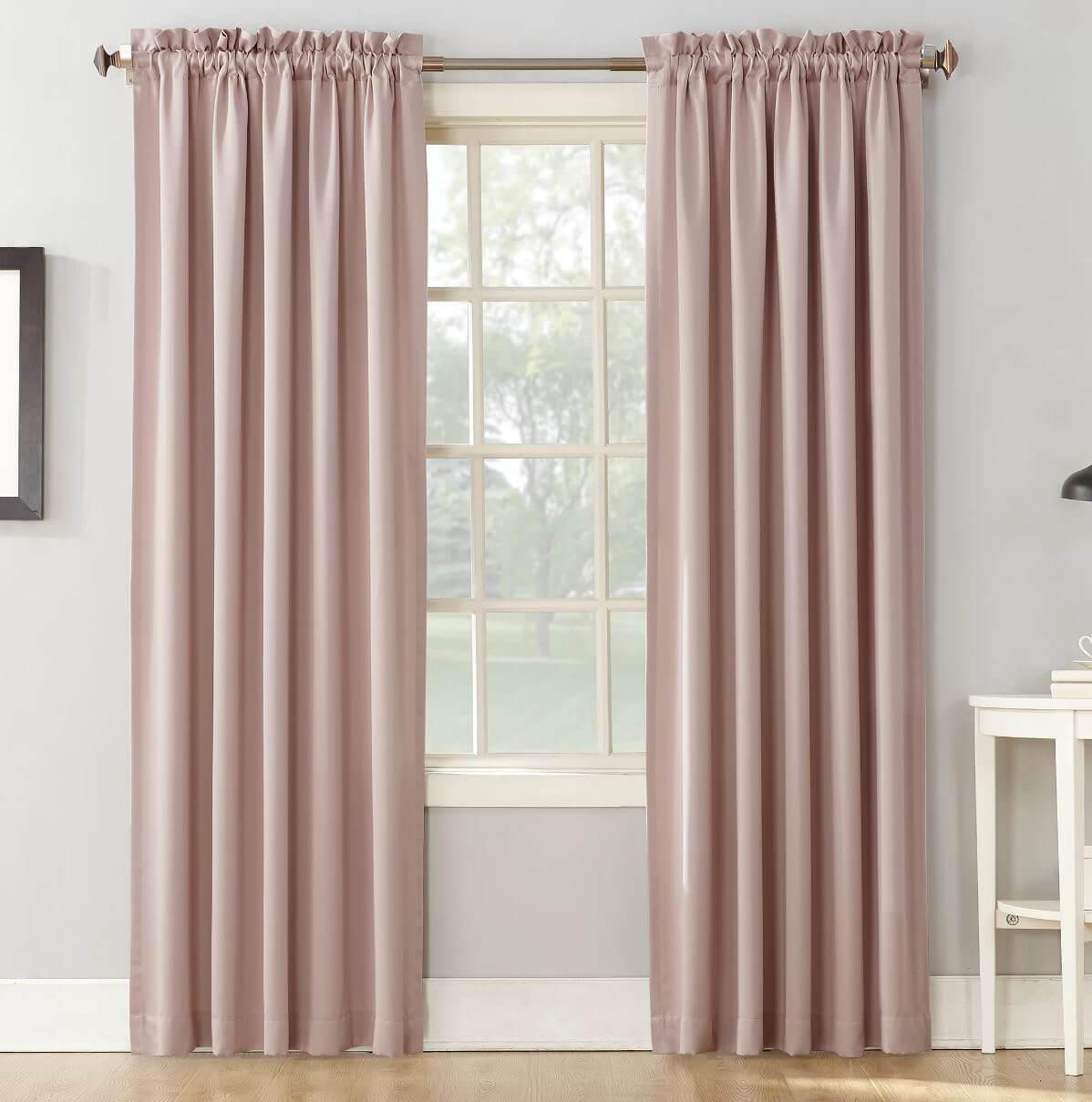 Polyester curtains