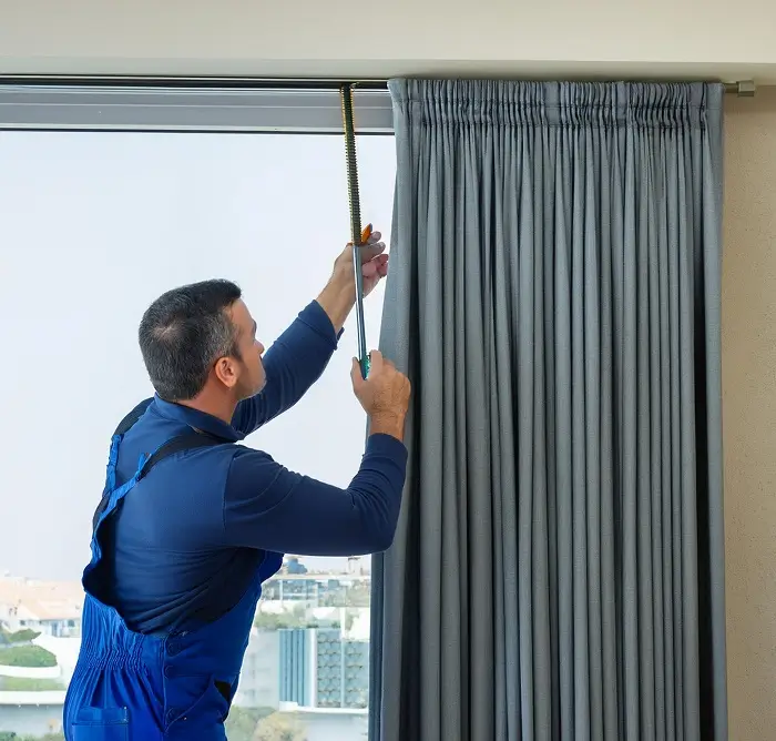 curtain fixing