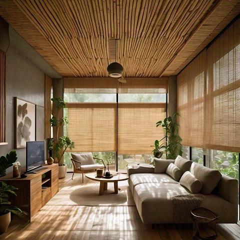 Outdoor Bamboo Blinds