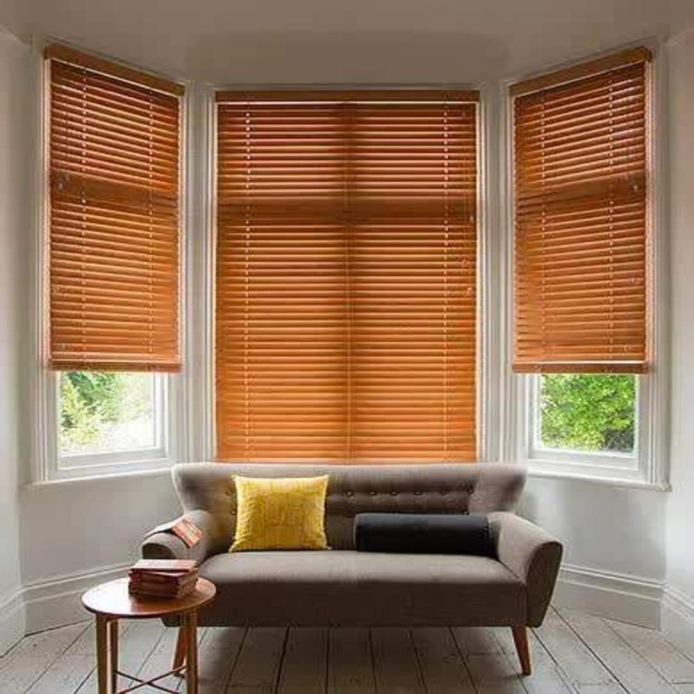 wooden blinds