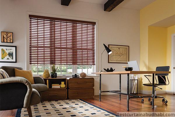 wooden blinds