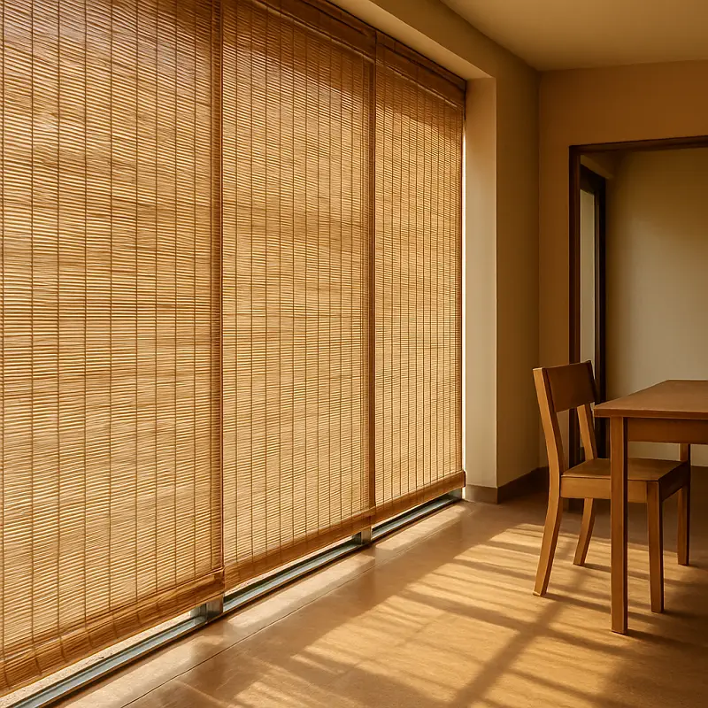 Wooden Blinds Dubai Bamboo Blinds