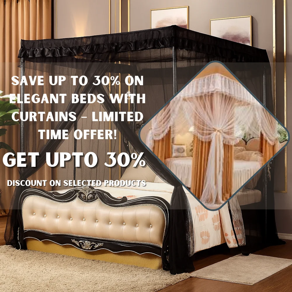Bed With Curtains Beds with Curtains