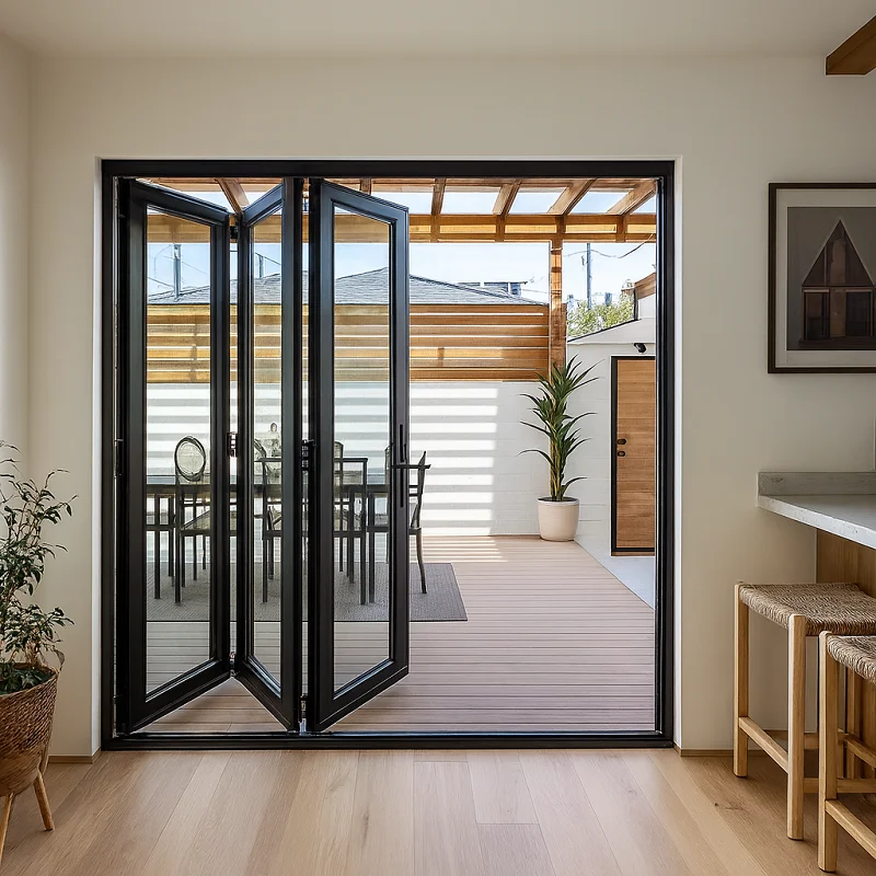Bi-Fold Glass Doors