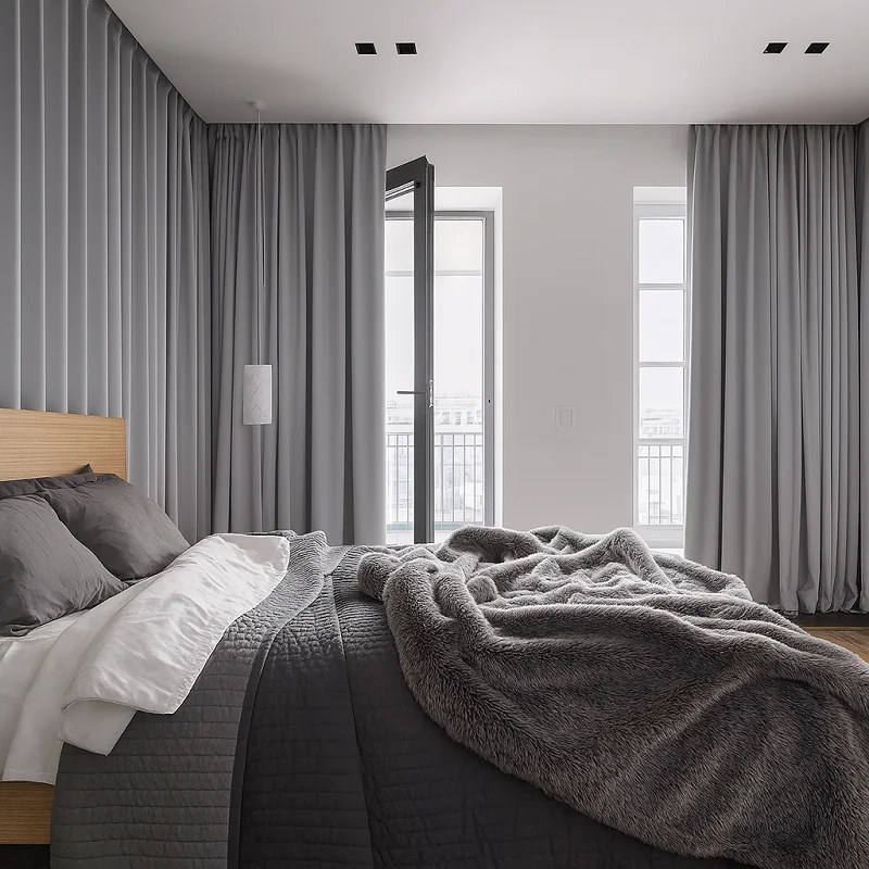 Black Blackout Curtains