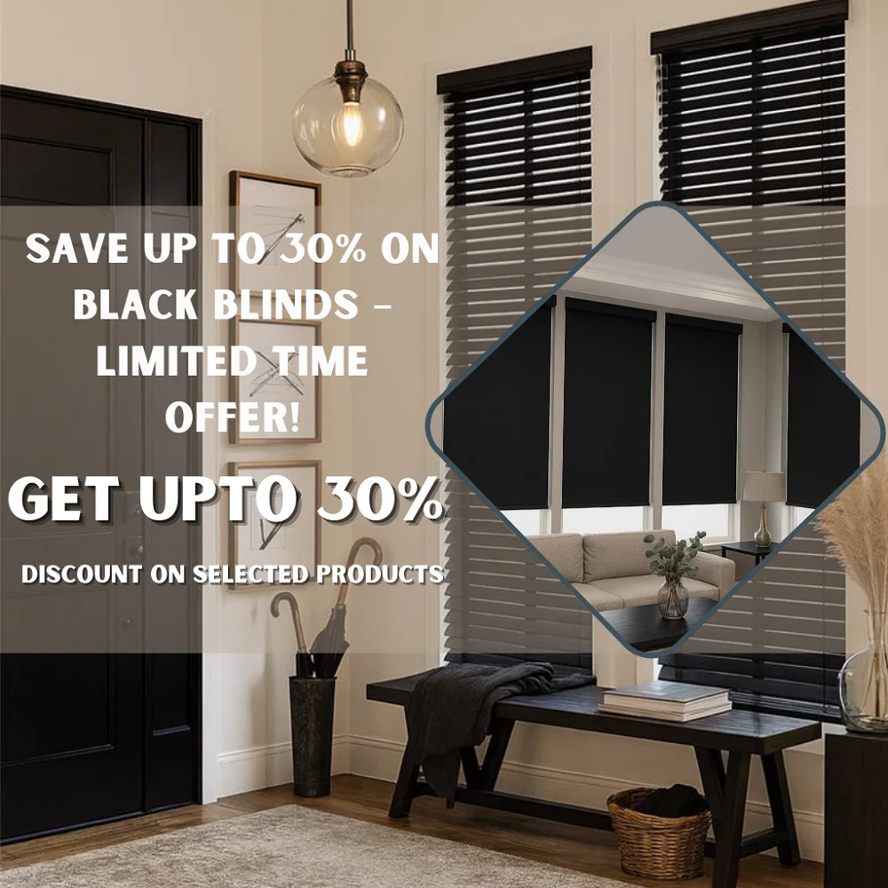 Black Blinds (2) Black Blinds