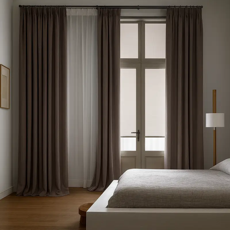 Layered Curtains Blackout Layered Curtains