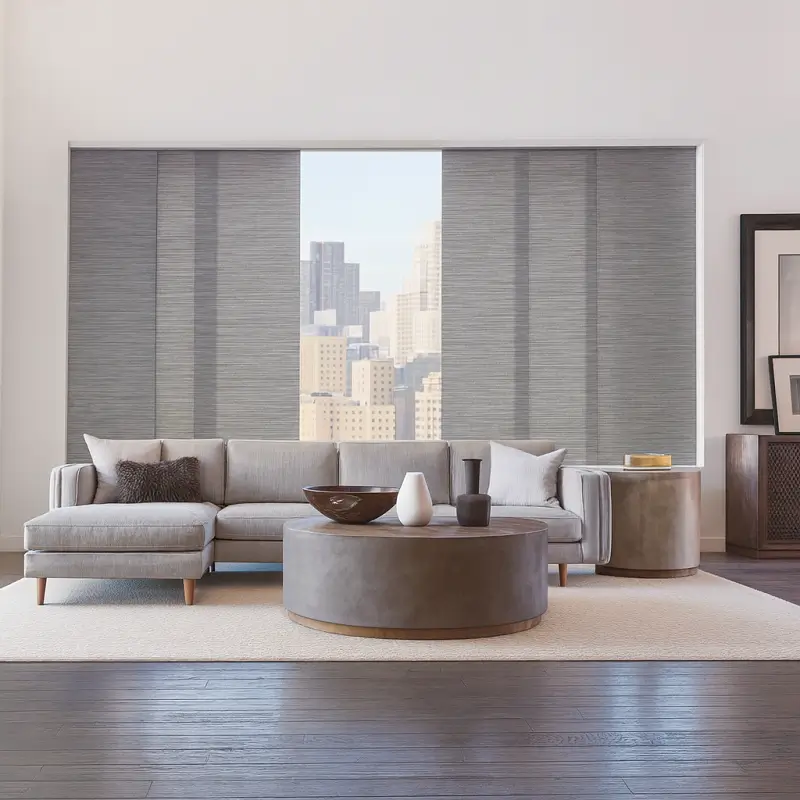 CUSTOMIZED PANEL BLINDS Blackout Panel Blinds