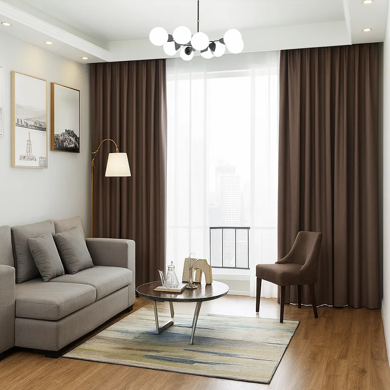 Brown Blackout Curtains Brown Blackout Curtains