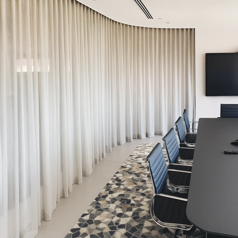 Chiffon Curtains [Commercial} Chiffon Curtains [Commercial}