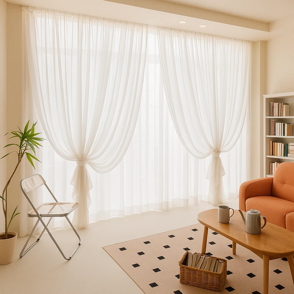 Chiffon Curtains [Residential} Chiffon Curtains [Residential}