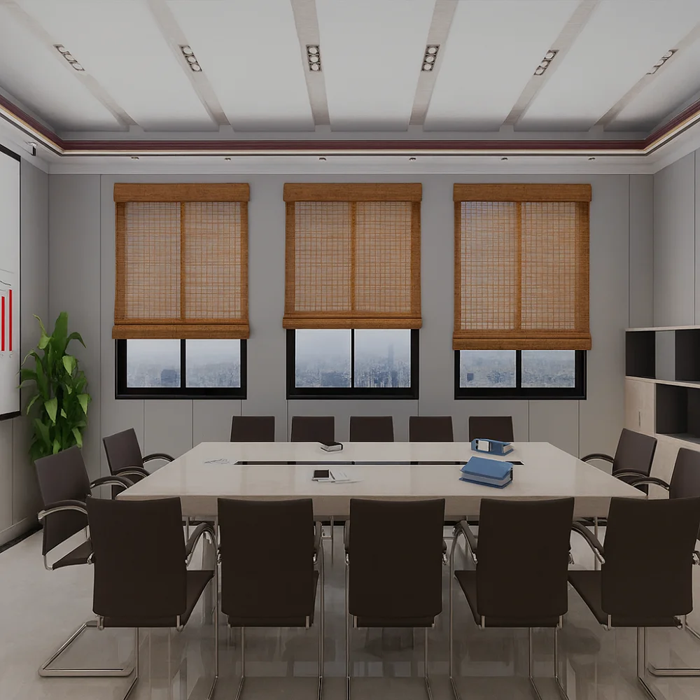 Commercial Bamboo Blinds