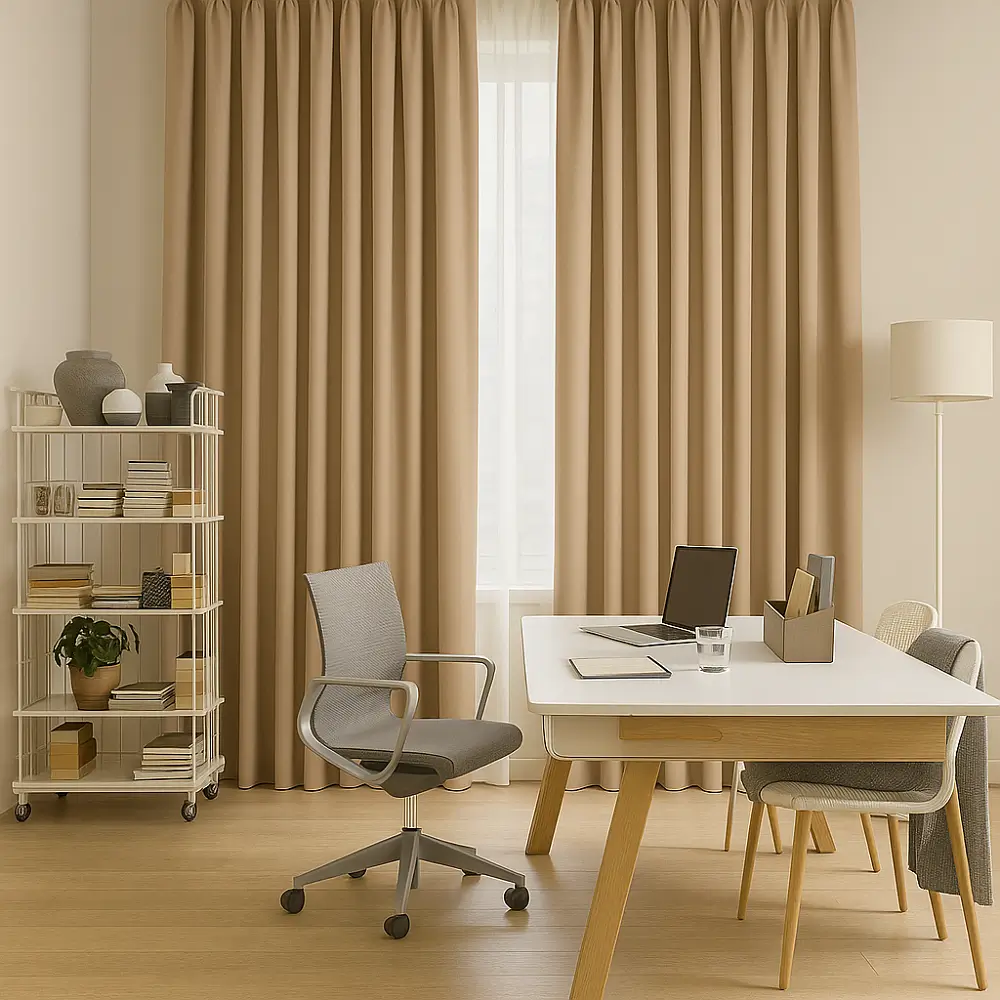 Commercial Beige Curtains