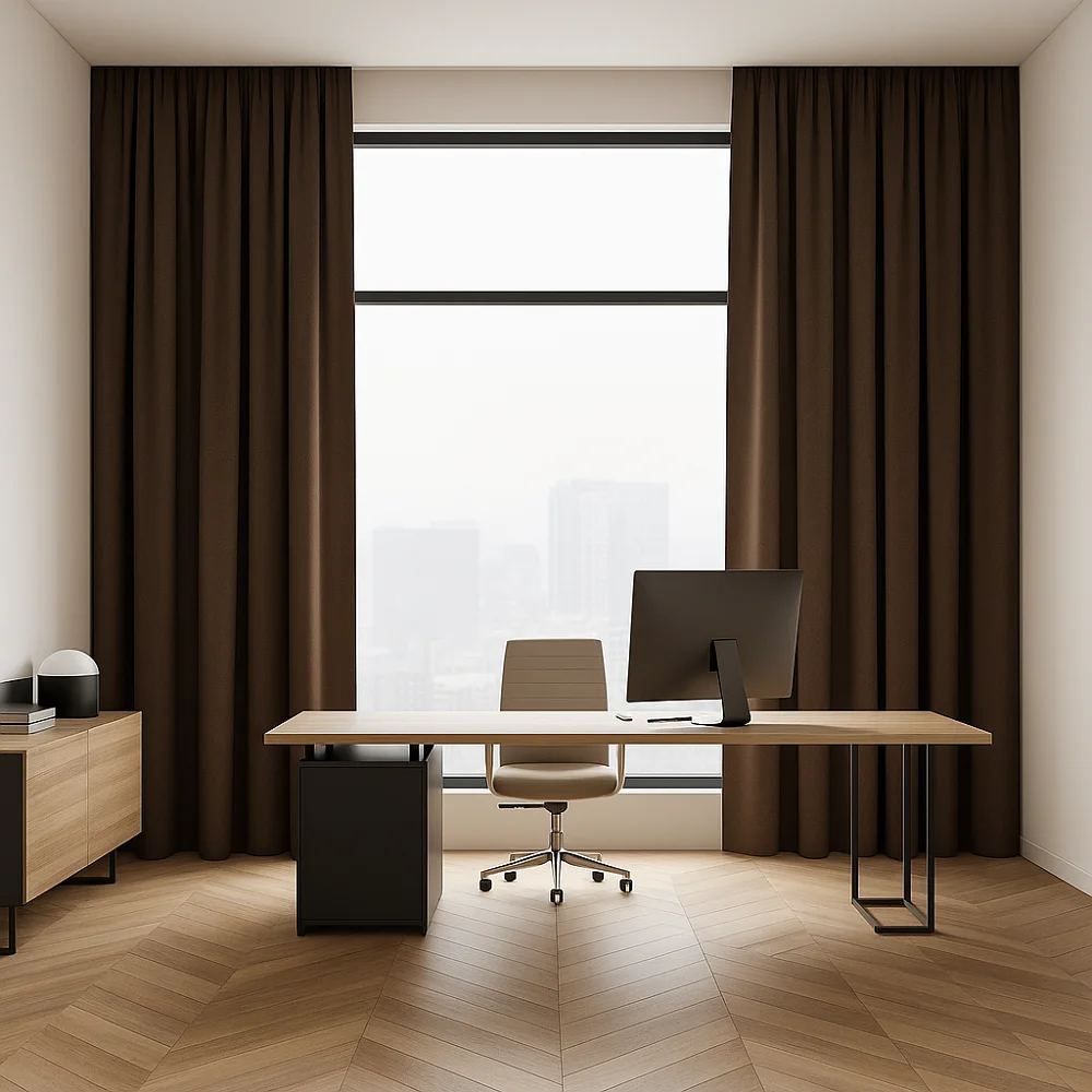 Commercial Brown Curtains Commercial Brown Curtains