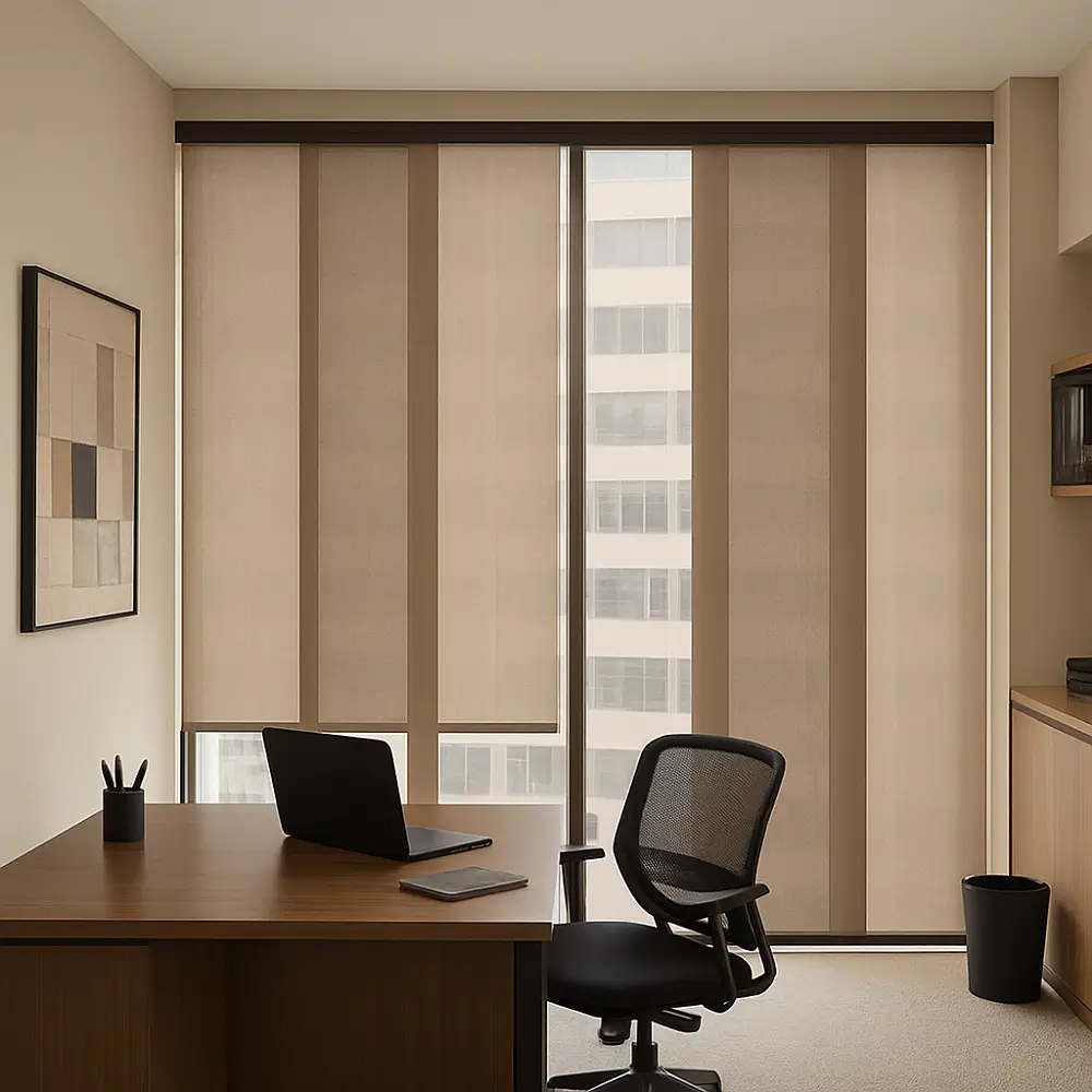 CUSTOMIZED PANEL BLINDS Commercial Customized Panel Blinds