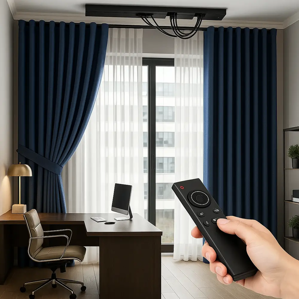 Motorized Curtains Dubai Commercial Motorized Curtains