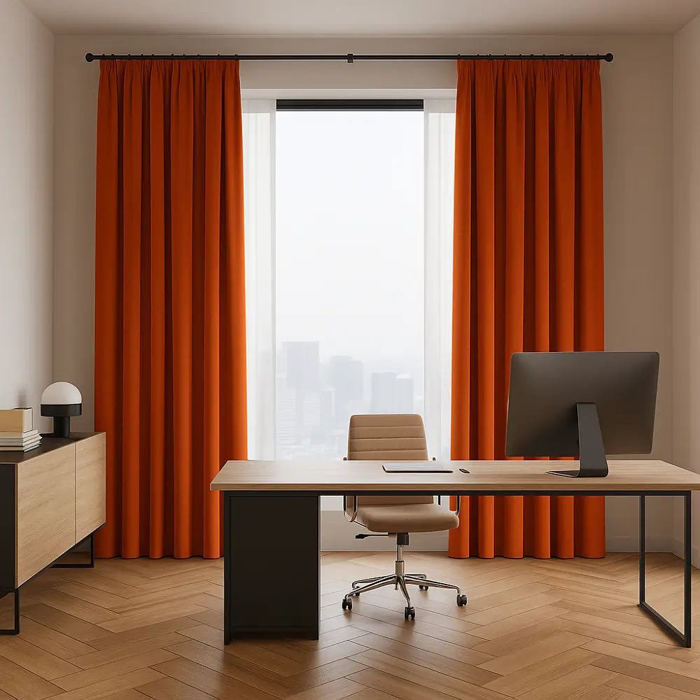 Orange Curtains Commercial Orange Curtains