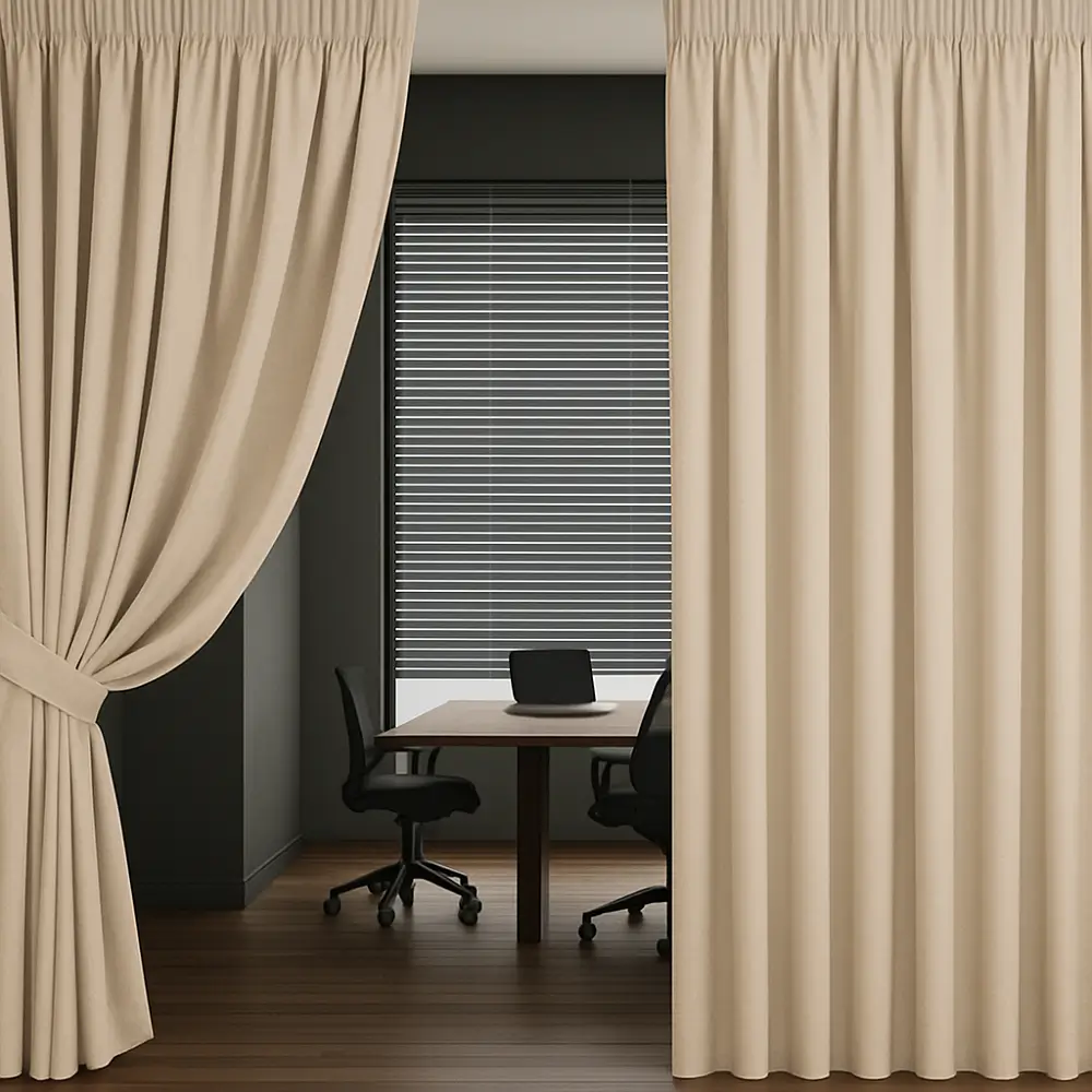 Pencil Pleat Curtains Commercial Pencil Pleat Curtains