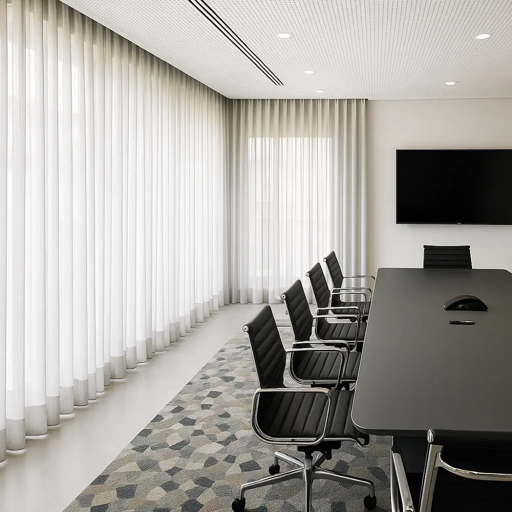 Sheer Curtains Dubai Commercial Sheer Curtains