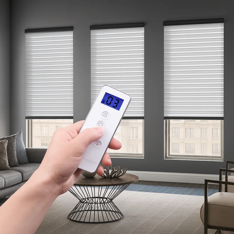 Custom Motorized Blinds Custom Motorized Blinds