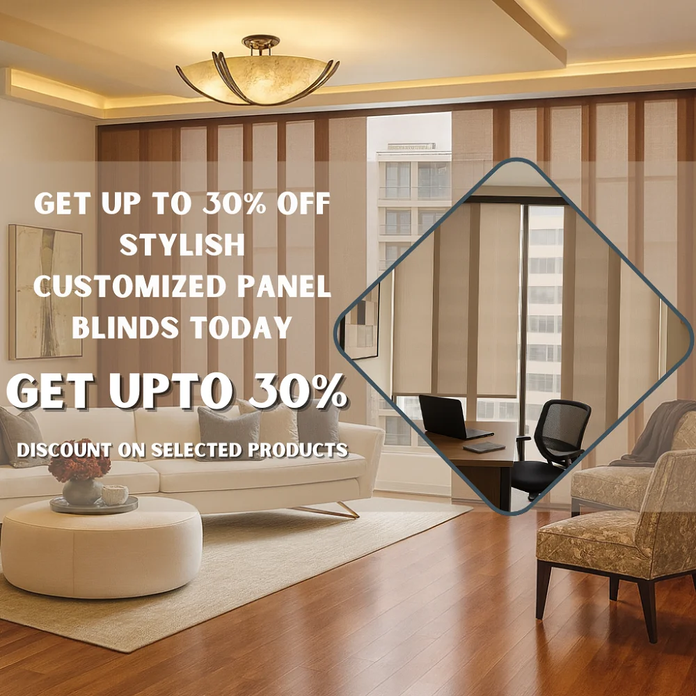 CUSTOMIZED PANEL BLINDS Customized Panel Blinds