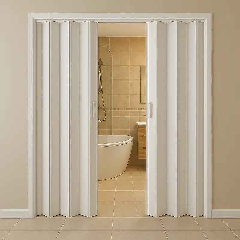 PVC Folding Doors Dubai Double Panel Folding Doors