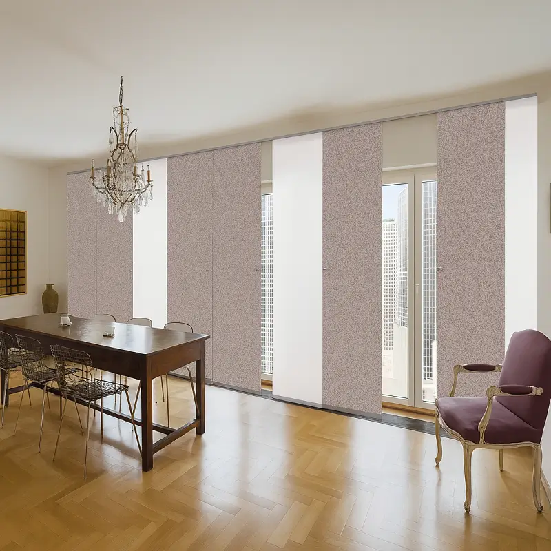 CUSTOMIZED PANEL BLINDS Fabric Panel Blinds