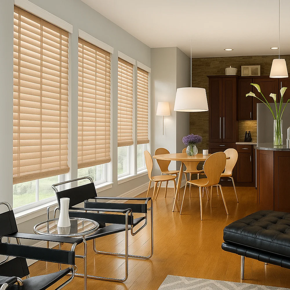 Faux Wood Blinds [Commercial]