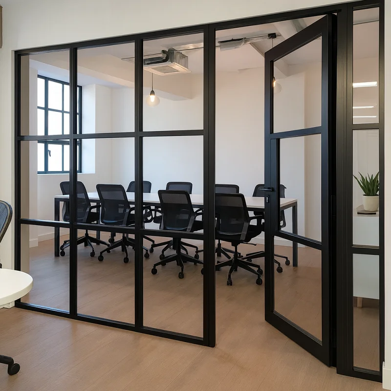 Glass Partitions {Framed Glass Partitions]