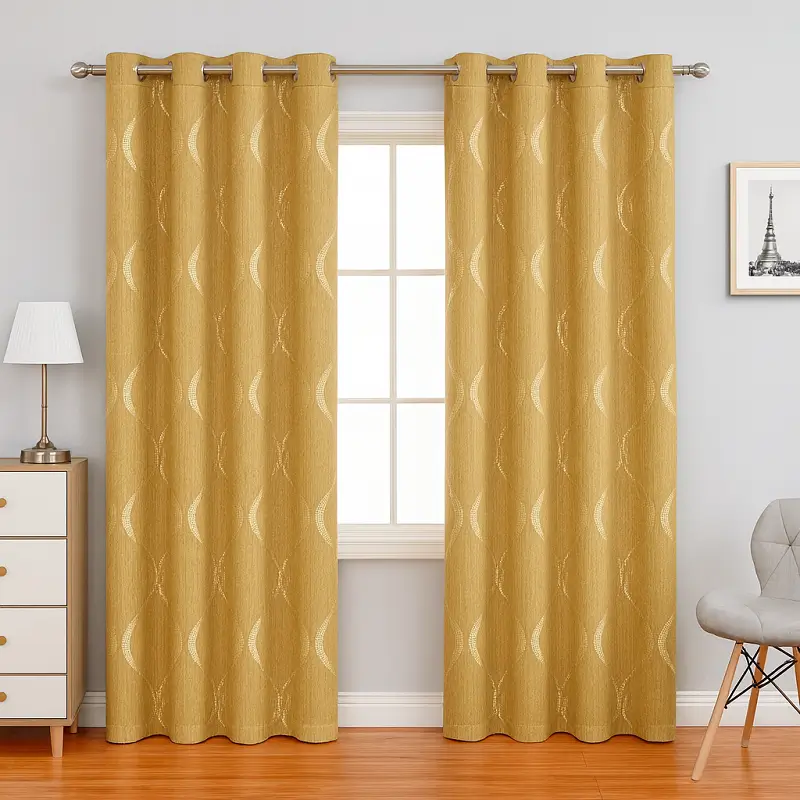 Gold Curtains Gold Grommet Curtains