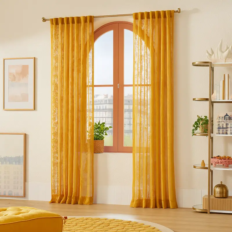 Gold Curtains Gold Sheer Curtains
