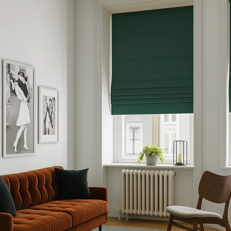 Green Blinds [Roman Green Blinds ]