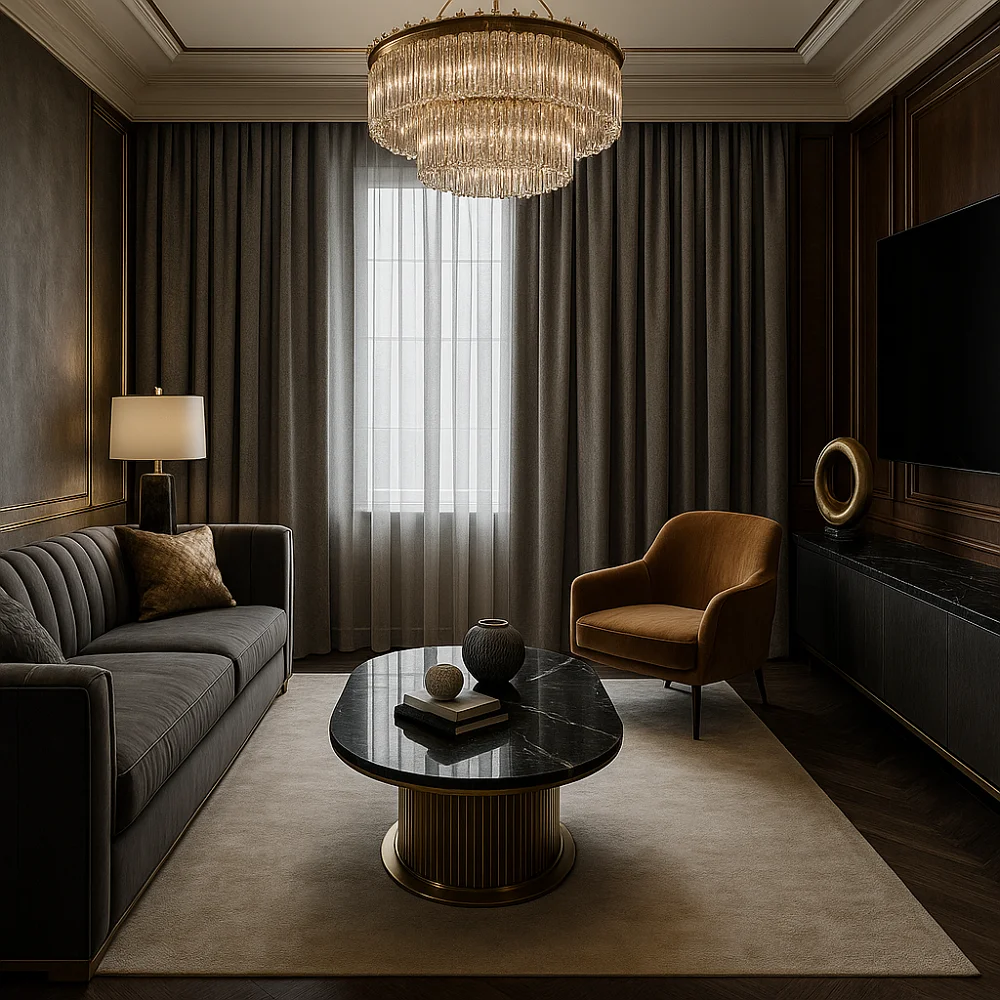 Grey Curtains [Residential]