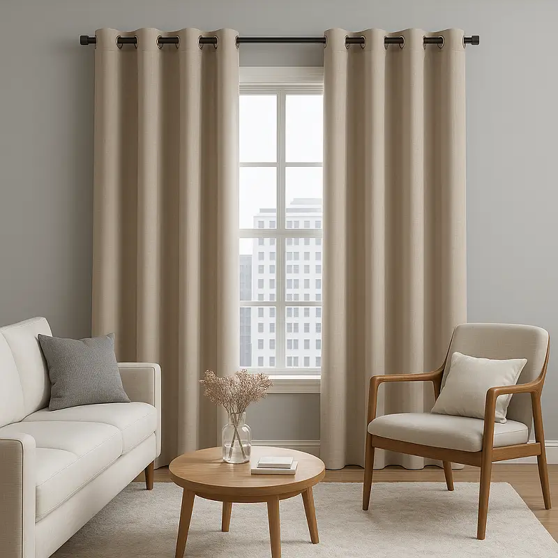 Sleeve Curtains Grommet Sleeve Curtains