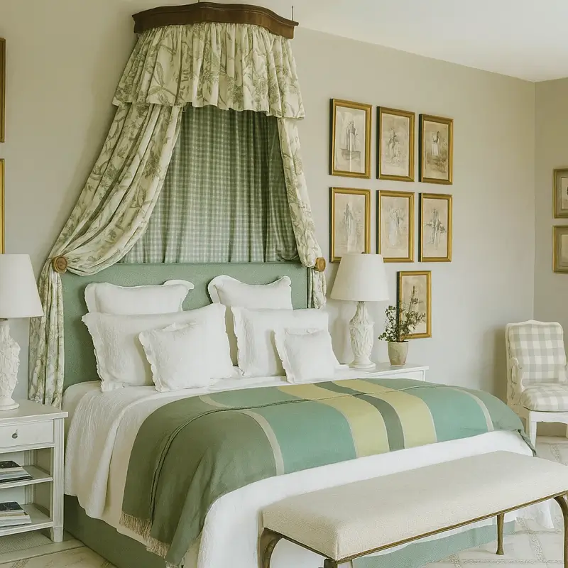 Bed With Curtains Half-Bed Curtains