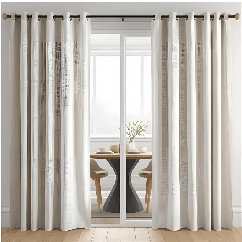 Wave Curtains Linen Wave Curtains