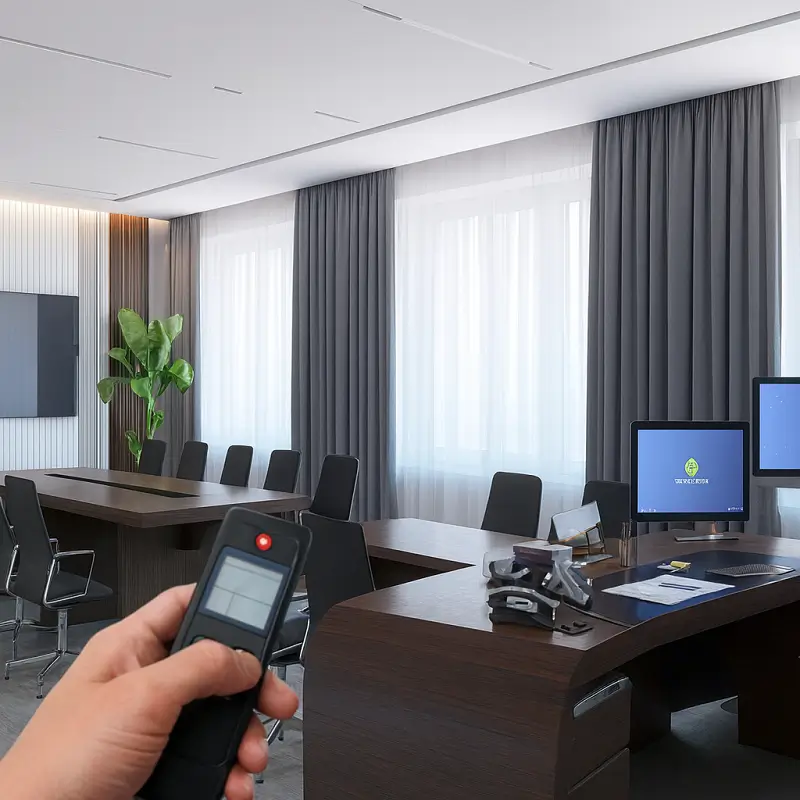 OFFICE CURTAINS Motorized Curtains