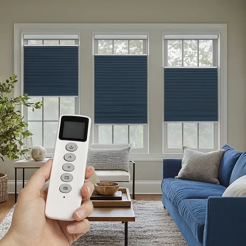 Honeycomb Blinds Motorized Honeycomb Blinds