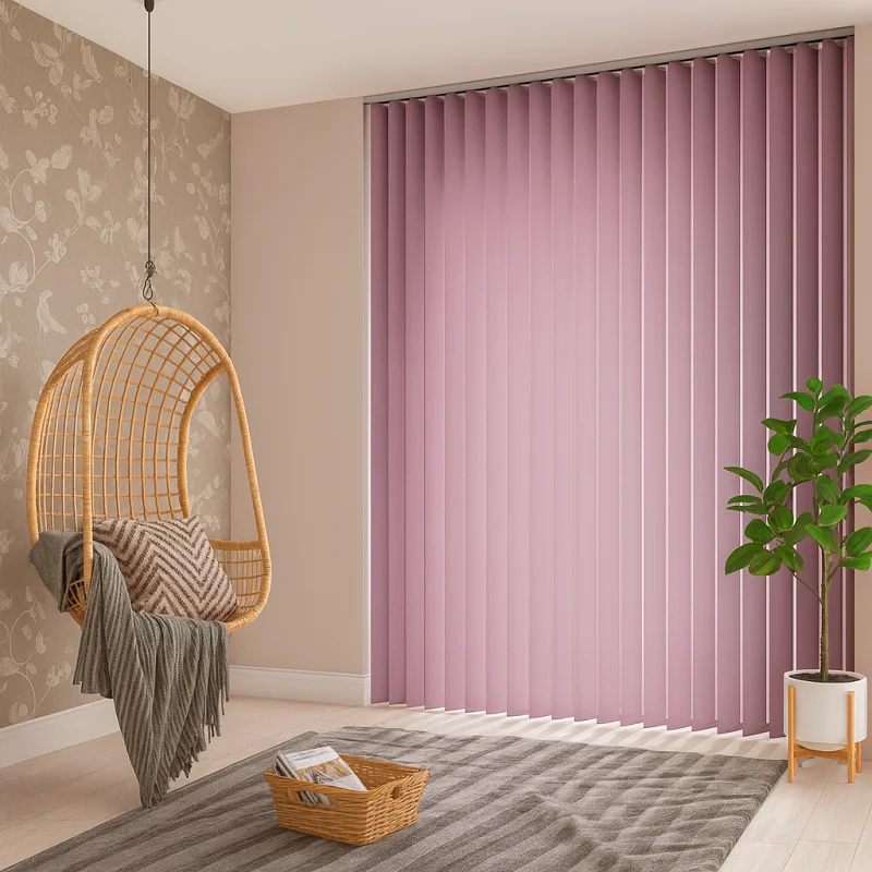 Pink blinds [Pink Vertical Blinds]