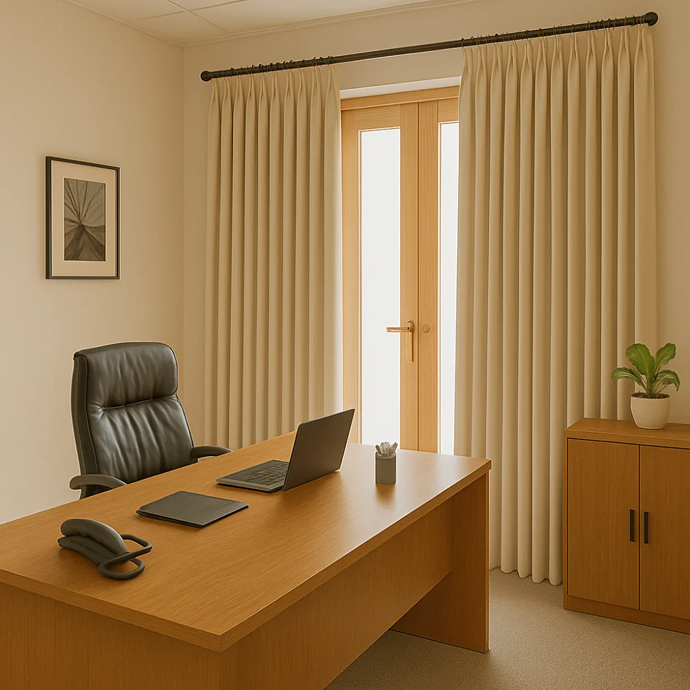 Pleated Curtains [Commercial]