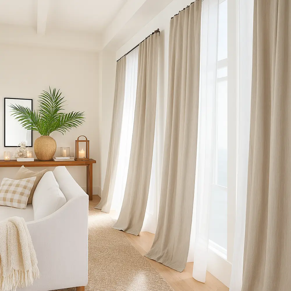 Linen Curtains Residential Linen Curtains