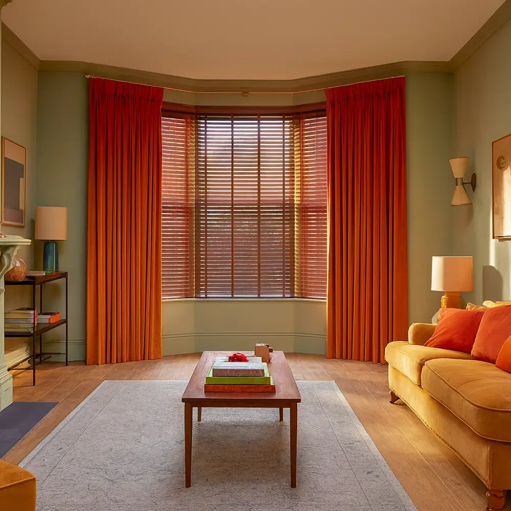 Orange Curtains Residential Orange Curtains