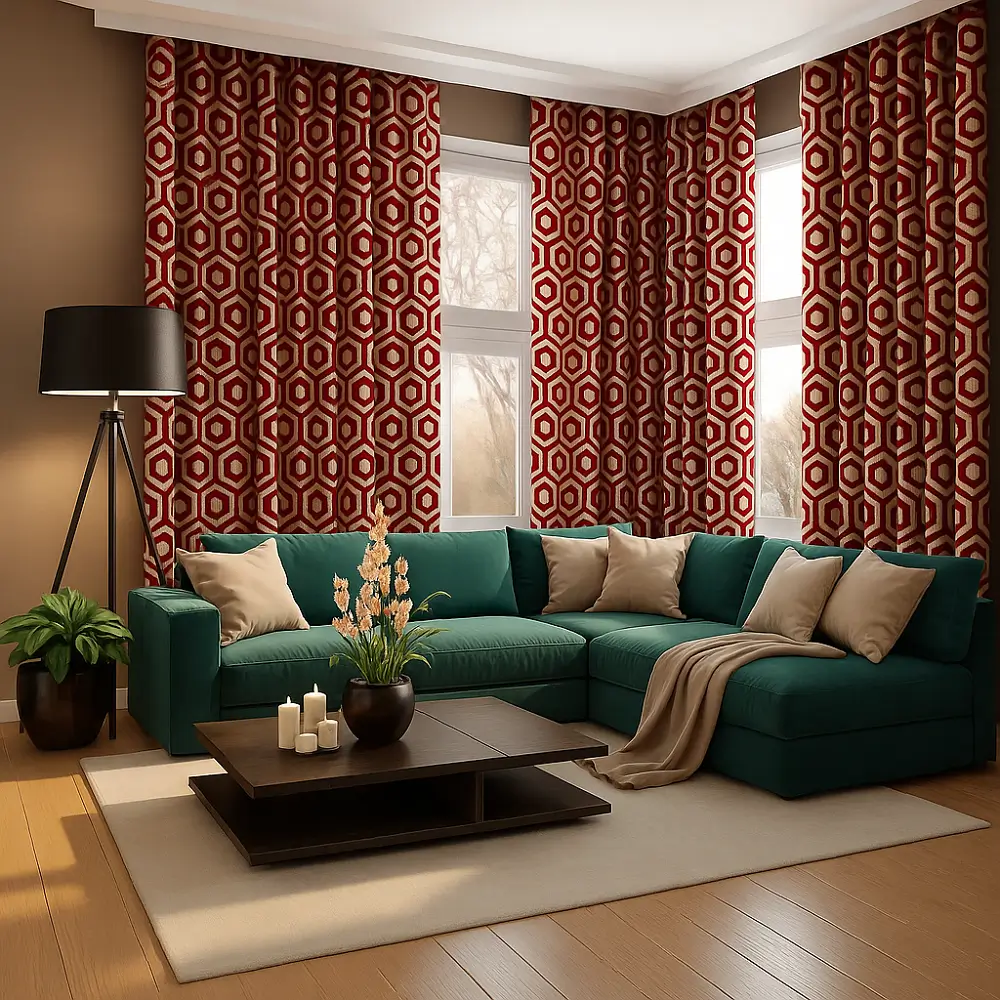 Patterned Curtains Residential Patterned Curtains
